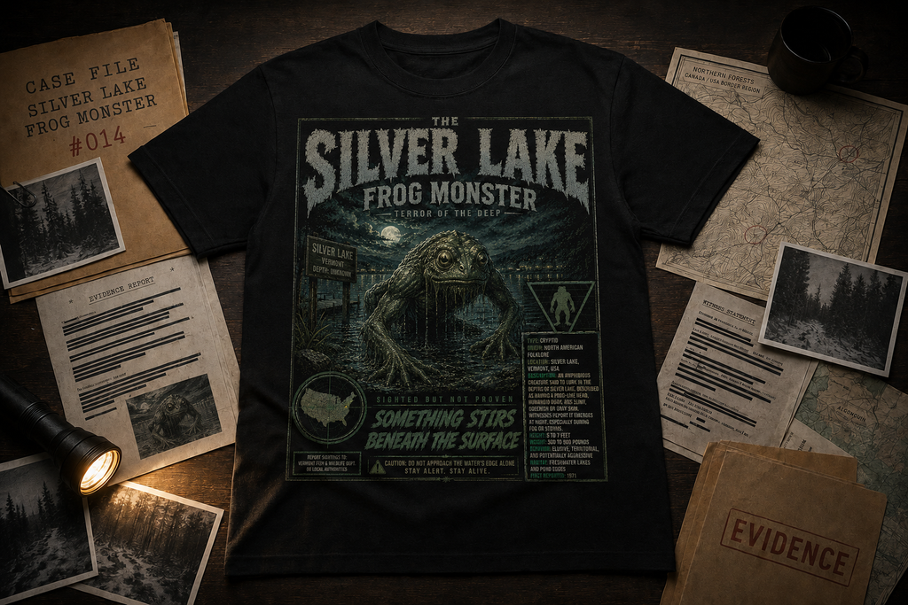 Case File 014: The Silver Lake Frog Monster – The Loveland Encounter T-Shirt
