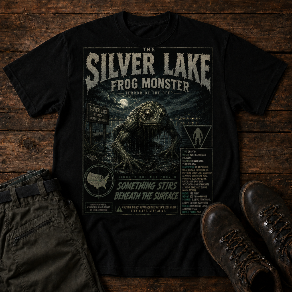 Case File 014: The Silver Lake Frog Monster – The Loveland Encounter T-Shirt