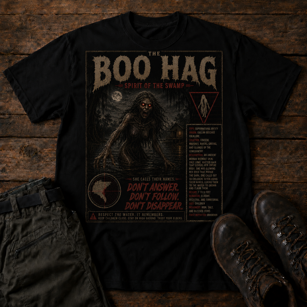 Case File 018: Boo Hag – The Night Visitor T-Shirt