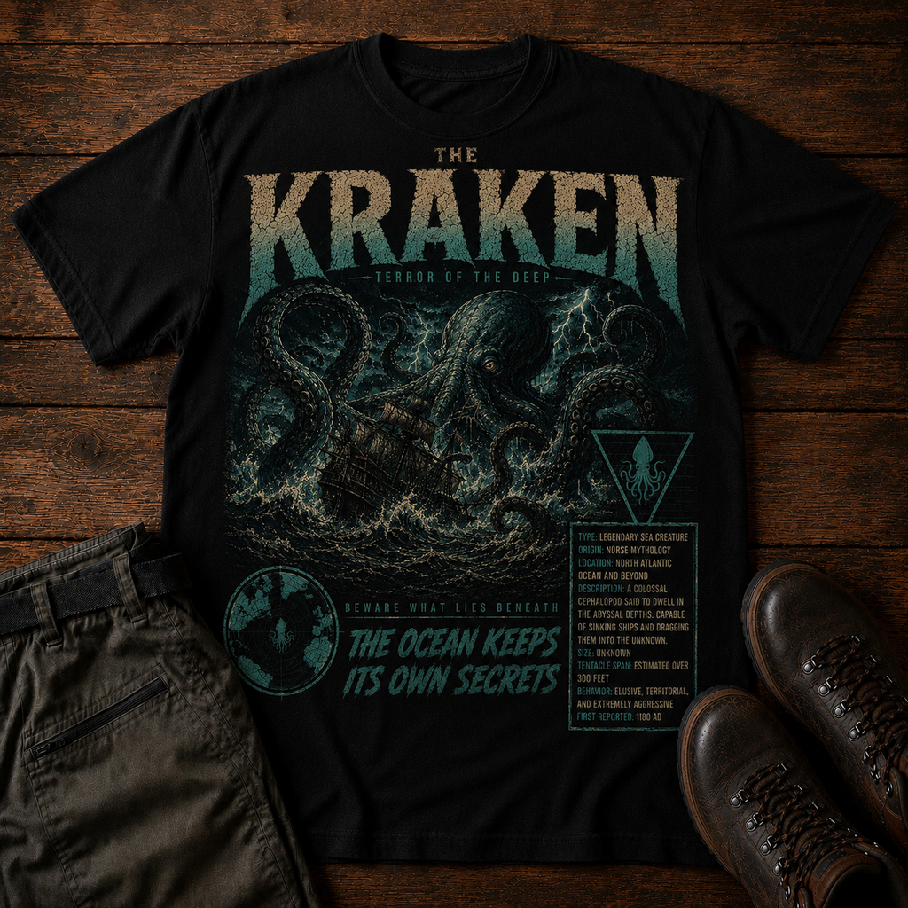 Case File 011: Kraken – Terror of the Deep T-Shirt