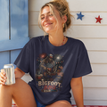Bigfoot BBQ 250th Anniversary Shirt | Fourth of July Cryptid T-Shirt