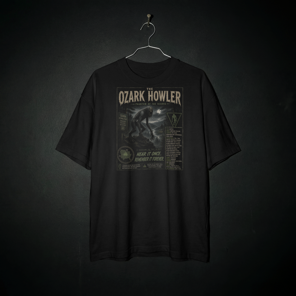 Case File 012: The Ozark Howler – Voice of the Wilderness T-Shirt