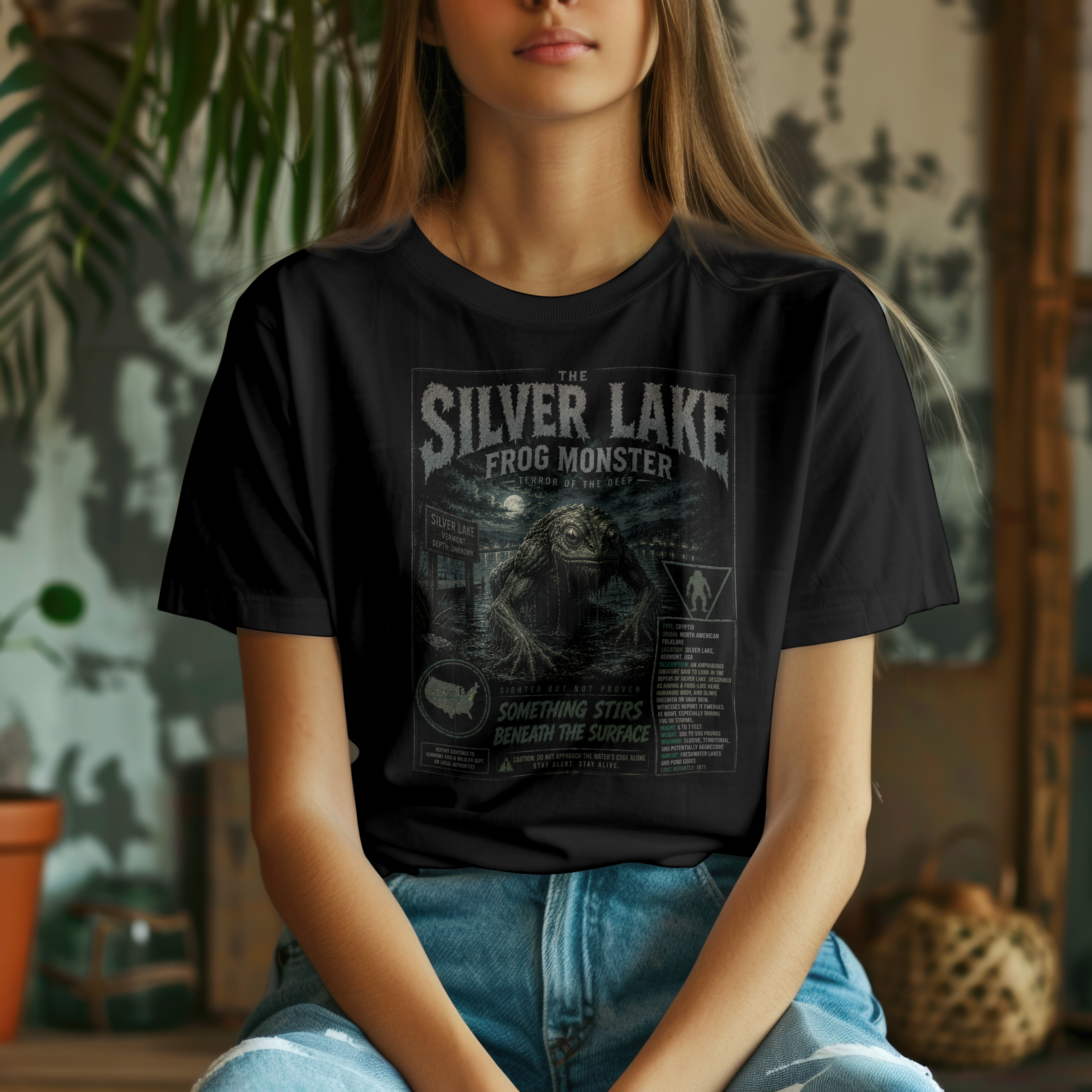 Case File 014: The Silver Lake Frog Monster – The Loveland Encounter T-Shirt