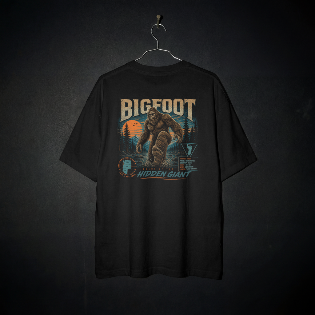 Case File 004: Bigfoot – Legend of the Forest Giant T-Shirt