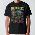 Triceratops – Herald of the Cretaceous Vintage Dinosaur T-Shirt
