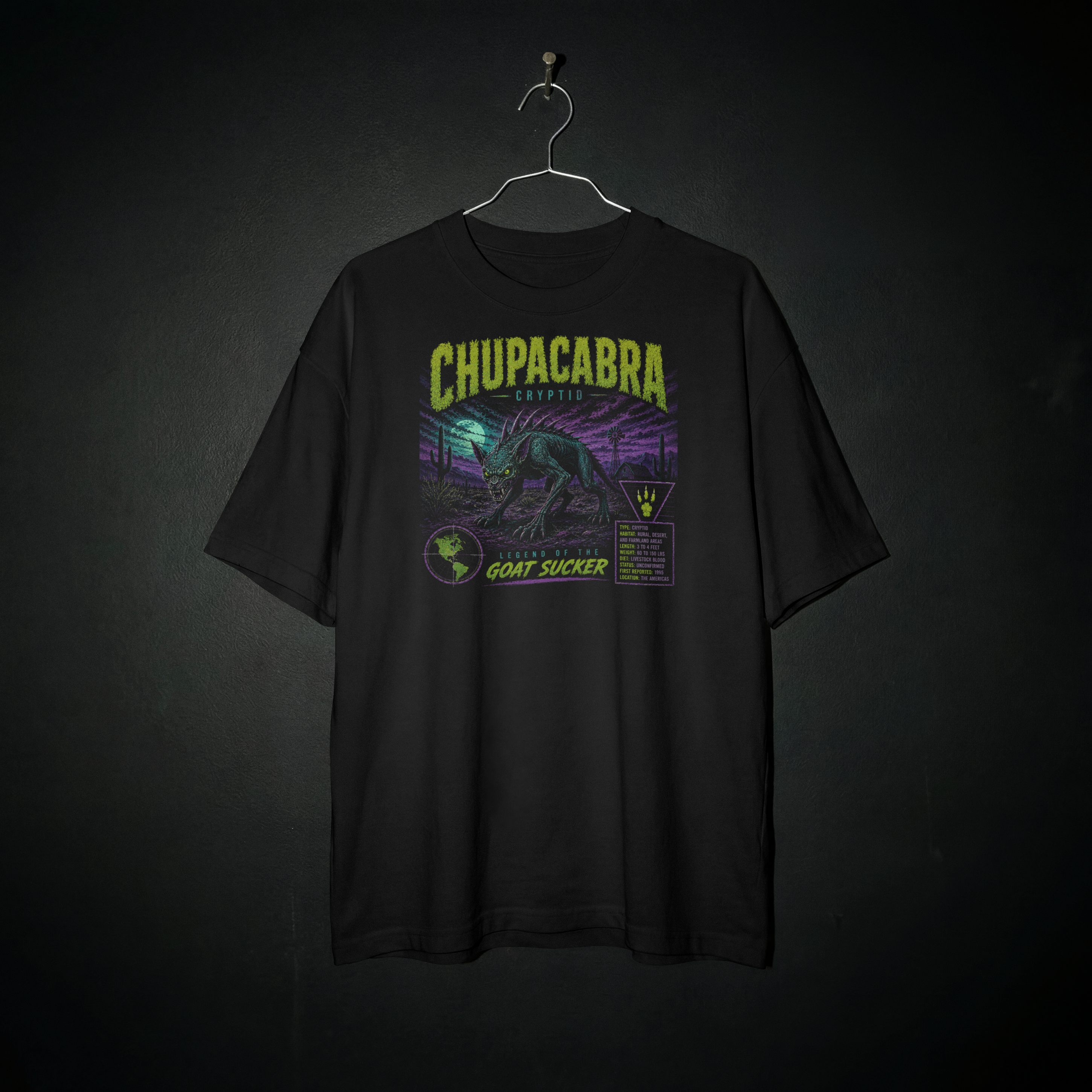 Case File 006: Chupacabra – Predator of the Night T-Shirt