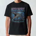 Mosasaurus – King of the Ancient Seas Vintage Marine Reptile T-Shirt